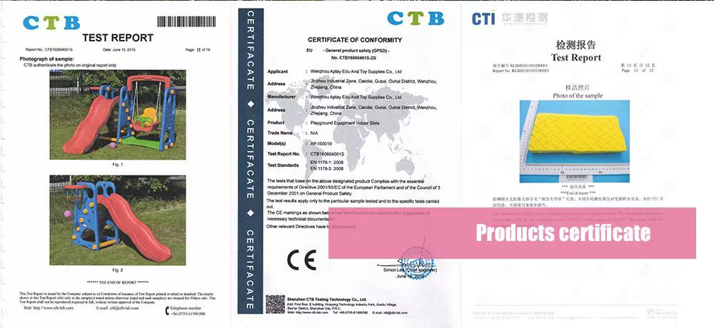 Certificates