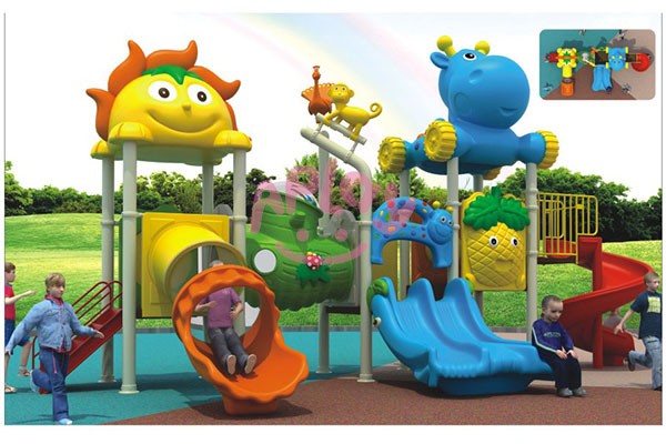 Hippo outdoor playground APOPF111-1 h