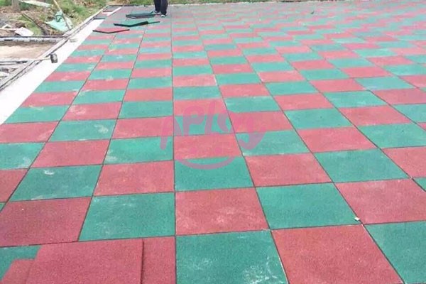 Playground rubber mat
