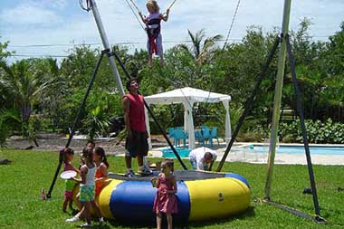 Outdoor trampoline