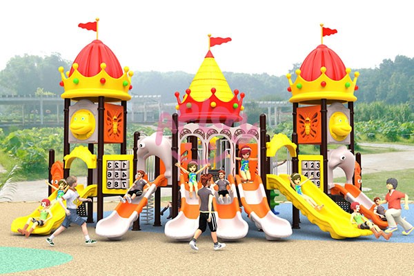 Popular outdoor playground